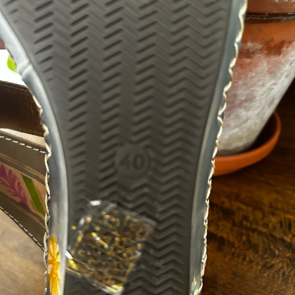 NWOT Spring Step L'Artiste Women's SANTORINI Leather Sandals - Picture 13 of 14